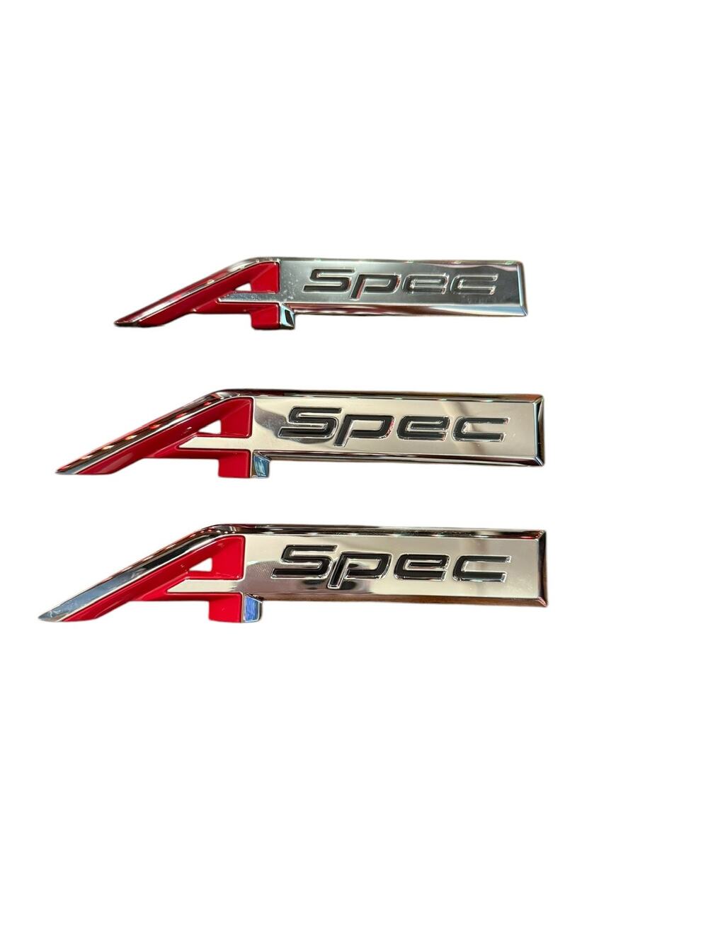 15, 16, 17, 18, 19, 20 Genuine OEM Acura A-Spec Chrome Emblem 75717-TZ3-A01